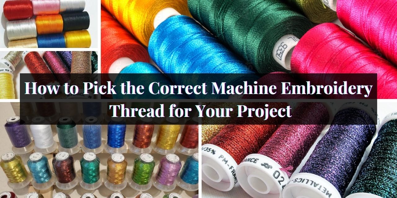 metallic thread, silk thread, rayon thread, embroidery spools