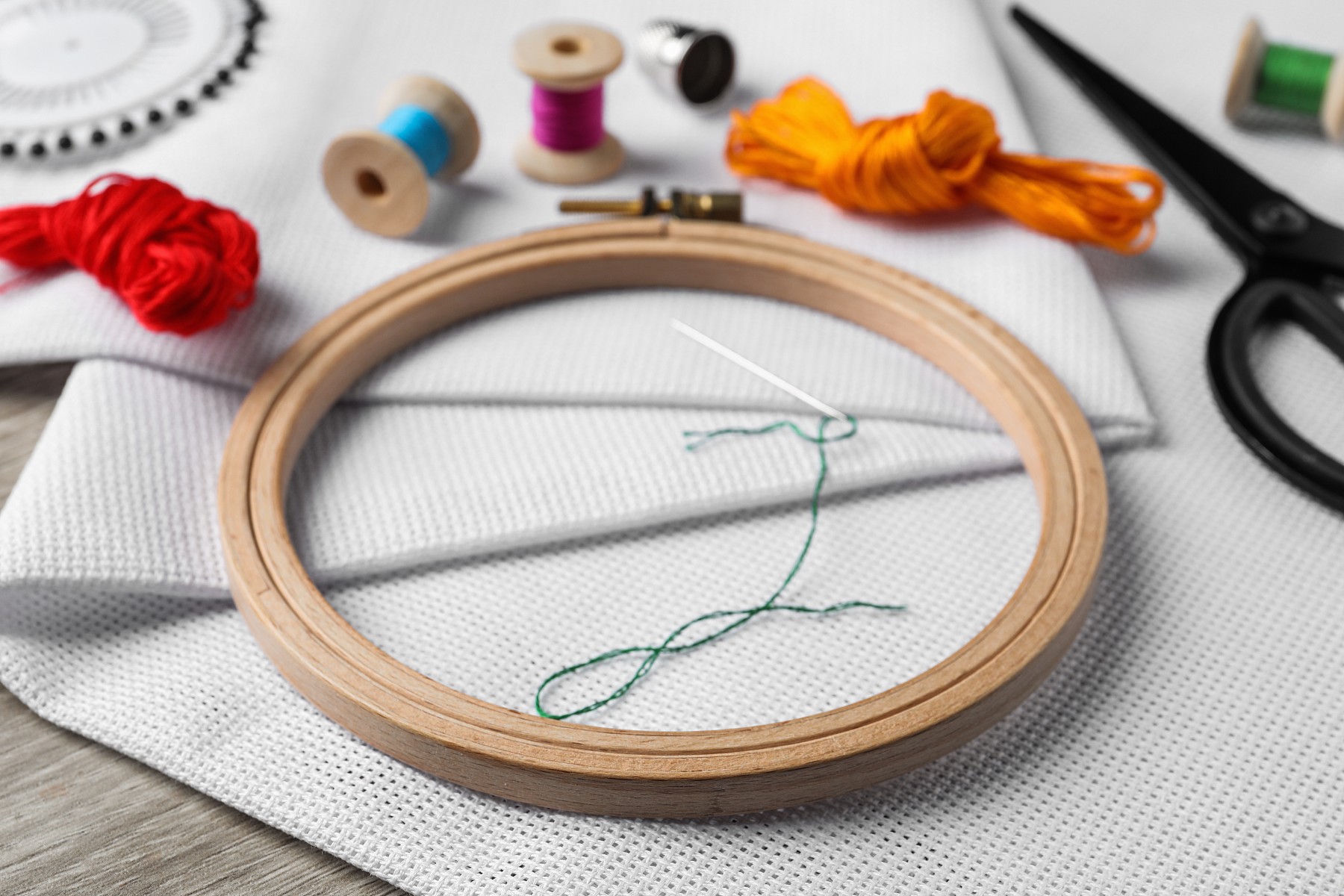 Embroidery Materials for Embroidery on Unconventional Materials