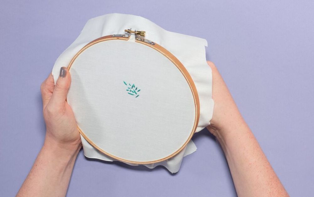 hand embroidery hooping