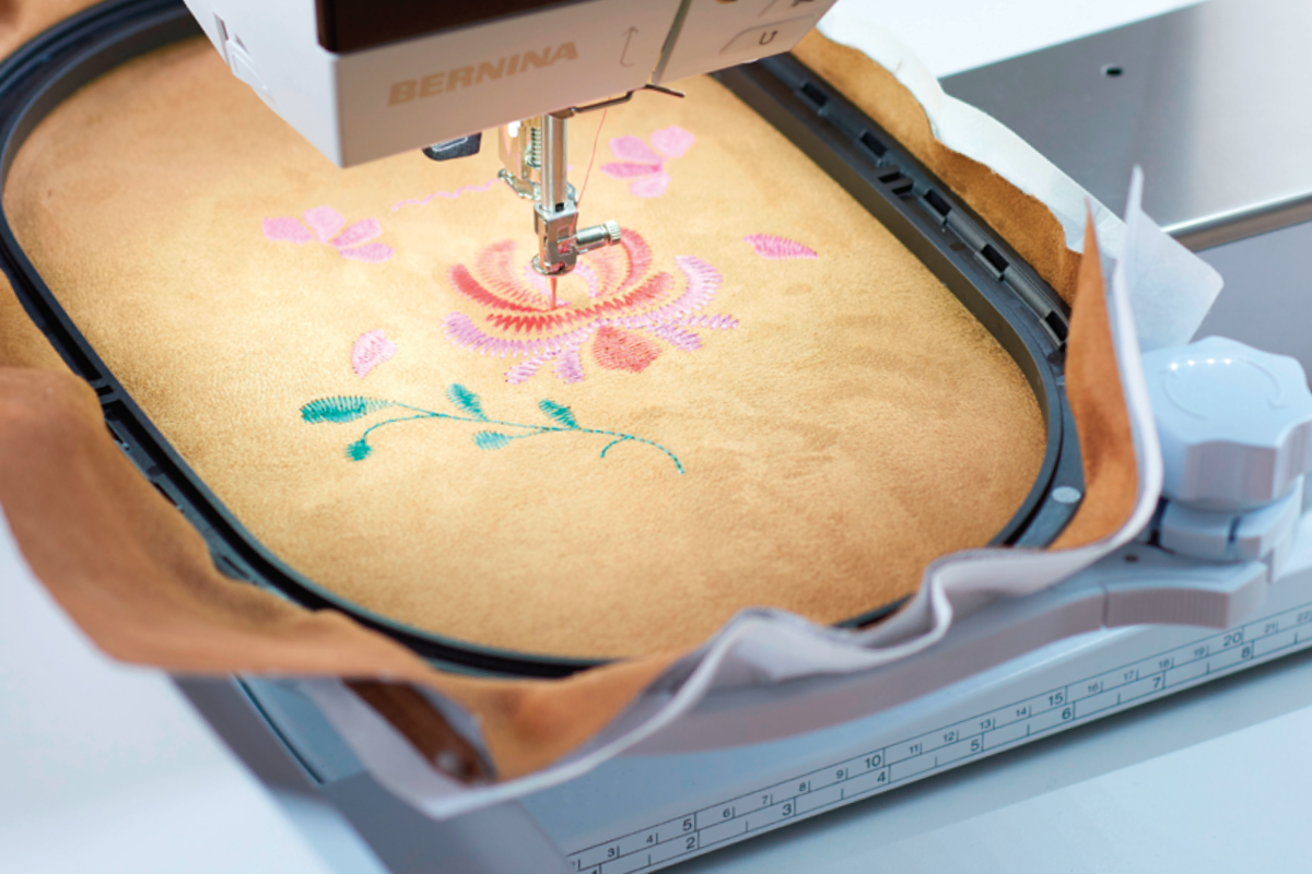 Embroidery machine stabilizers