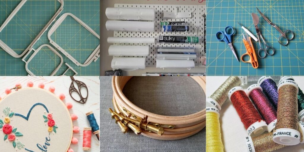 Inside the Hoop Art_ A Creative Twist on Embroidery, materials