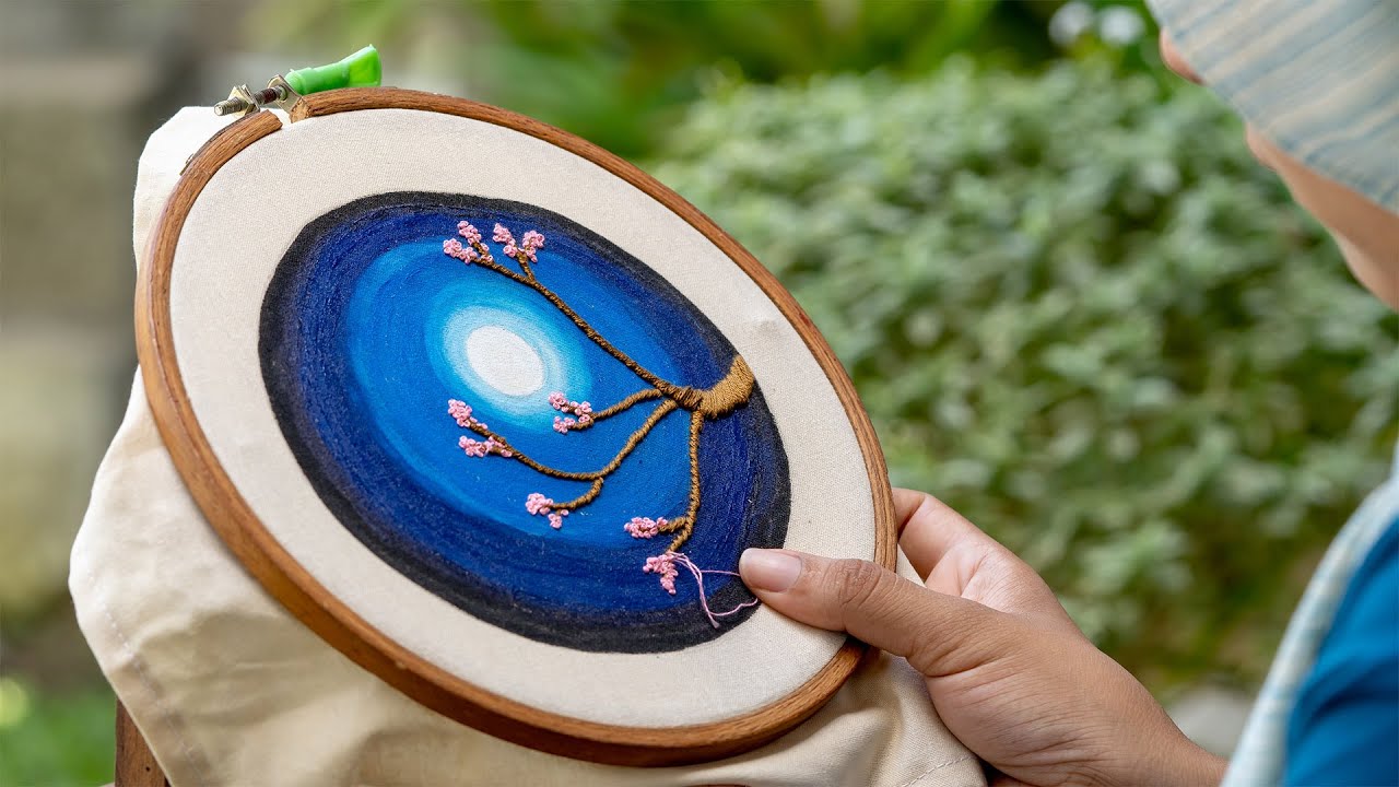 embroidery portraits