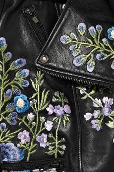 Embroidering on Leather and Faux Leather